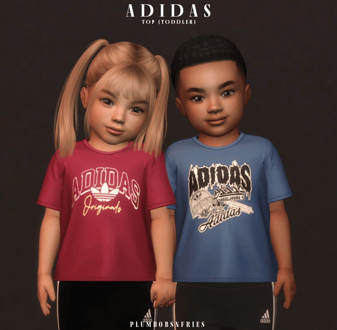 Галерея мода Футболка Adidas младенцы-тоддлеры-дети #1